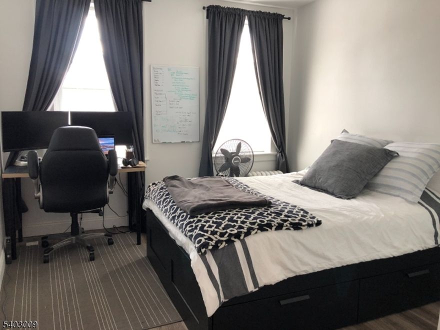 AVAILABLE MARCH 5th, 2026. Spacious and bright 1-bedroom / 1-bathroom apartment with private patio in the heart of Downtown Montclair. Located just a short distance to the train station, shopping, and dining. Spacious and bright 1-bedroom / 1-bathroom rental apartment in the heart of Downtown Montclair. This apartment has been recently updated and features new flooring throughout, a large eat-in-kitchen complete with Caesarstone counters, stainless steel appliances, and washer/dryer. The bedroom is large and faces south, offering an abundance of natural light. The bathroom is is sleek and modern, complete with a tub. Home features a patio off of the kitchen, perfect for BBQ's and outdoor dining.