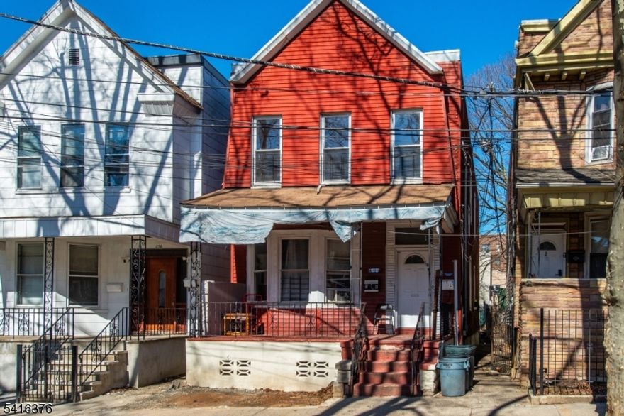 Two-family residential property located in West Bergen / West Side neighborhood of Jersey City. Each unit offers spacious layouts with plenty of room for comfortable living. The property also features a large backyard, providing great outdoor space for relaxation, entertaining, or future possibilities. Conveniently located near transportation, shopping, and local amenities