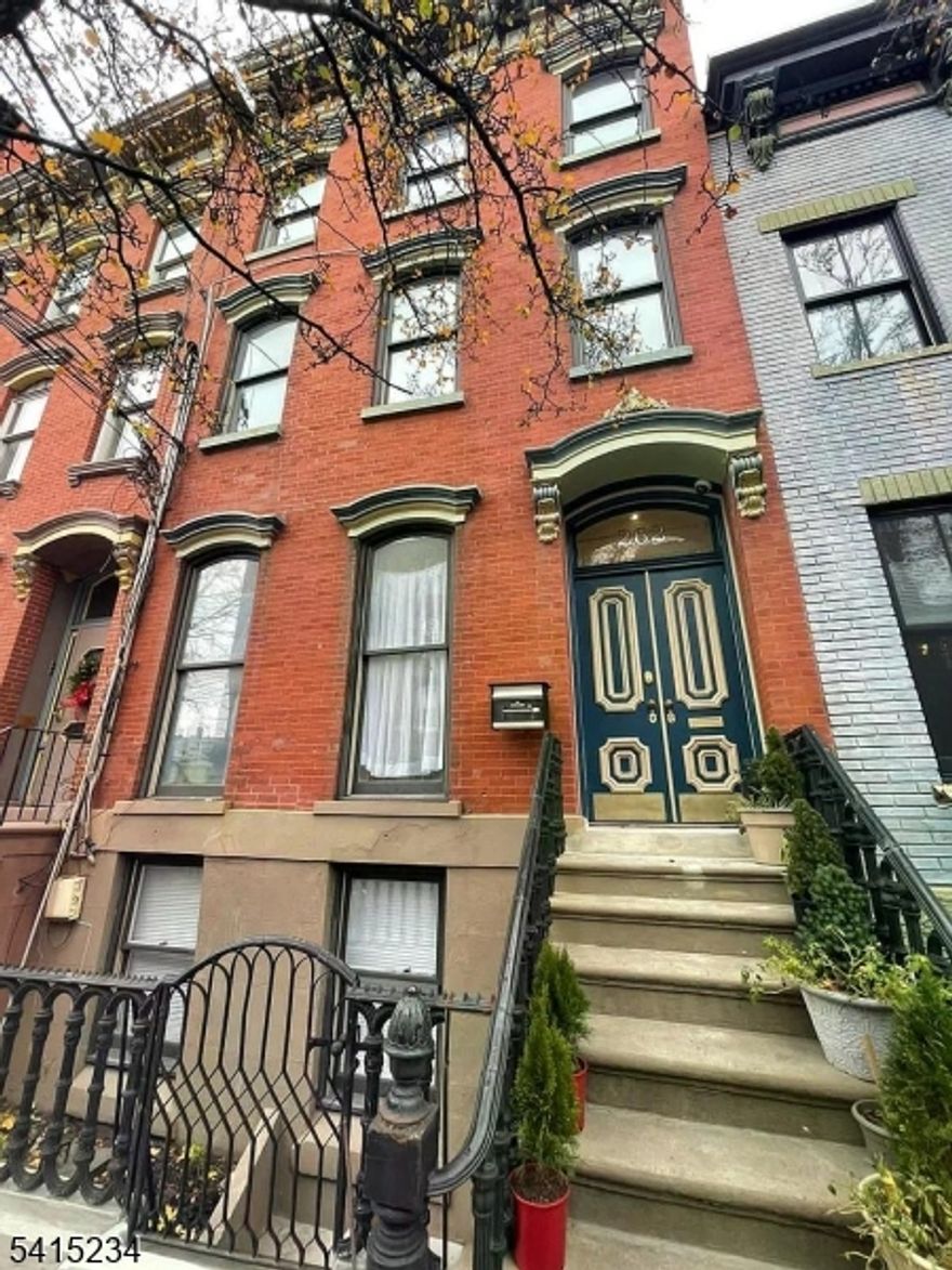 Welcome home to this beautifully maintained 3-bedroom, 2-bathroom residence with extra room for a home office on one of Hoboken?s most desirable tree-lined blocks. Located in a charming brownstone, this unit offers an exceptional blend of space, light, and modern comfort in the heart of the city. This bright and airy home features an open living and dining area with high ceilings and oversized windows that flood the space with natural light. The updated kitchen offers stainless steel appliances, ample cabinet storage, and generous counter space, making it ideal for both everyday living and entertaining. The spacious primary bedroom includes an en-suite bathroom with great closet space. Two additional well-proportioned bedrooms provide flexibility for guests, a home office, ideal for roommates with extra storage. Residence offers a second full bathroom featuring clean, modern finishes. With approximately 1,200 sq. ft. This apartment offers a rare and highly functional layout for Hoboken. Additional highlights include hardwood floors throughout, and in-unit laundry. Ideally located just moments from parks, top-rated restaurants, shopping, and NYC transportation, this apartment delivers the perfect balance of neighborhood charm and urban convenience.