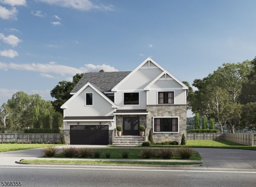 Welcome to 60 W Hobart Gap Rd by Gjoni Builders a stunning new construction offering approx. 5,300 sq ft of luxurious living space. Situated in a prime Livingston location, this home blends timeless design with high-end finishes and a thoughtful layout. Featuring 9-foot ceilings throughout, a formal dining room, spacious family room with gas fireplace, and a guest bedroom with a full bath. The designer kitchen boasts custom cabinetry, quartz countertops, high-end appliances, a large center island, butler's pantry, and sliding doors to the backyard patio ideal for indoor-outdoor entertaining.Upstairs, the primary suite includes tray ceilings, two walk-in closets, and a spa-like bath with soaking tub, dual vanities, and a large glass-enclosed shower. Three additional bedrooms (one with an en-suite bath), a hall bath, and second-floor laundry offer convenience and comfort.The fully finished basement provides generous bonus space including a rec room, full bath, gym or office room, and a custom wet bar. The home is equipped with built-in speakers throughout and is smart home ready for seamless integration of modern technology. Still time to select final finishes with the builder. Located near top-rated schools, shopping, restaurants, and NYC transportation. Includes 10-year builder warranty.Photos shown are from previous projects completed by the builder and are for illustrative purposes only. Final finishes and layouts may vary.