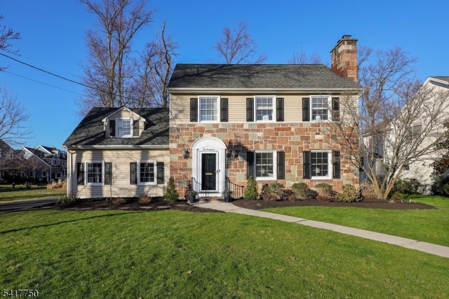 Move right into this beautifully maintained home, ideally located near top-rated schools, parks, and vibrant downtown Westfield. Filled with natural light and featuring hardwood floors throughout, this home offers both charm and functionality. The main level welcomes you with a spacious living room complete with a cozy fireplace, seamlessly flowing into a formal dining room adorned with decorative moldings perfect for entertaining. A warm and inviting den with door to the backyard creates a perfect space to relax or work from home. The kitchen is thoughtfully designed with stainless steel appliances, granite countertops, ample cabinetry, and a bright breakfast area. A powder room completes the first level. Upstairs, you'll find four generously sized bedrooms, including a primary suite with a private en suite bath, along with a full hall bathroom. Additional highlights include a walk-up attic and an unfinished basement, offering excellent storage and future finishing potential. Step outside to enjoy a spacious backyard featuring a patio with a knee wall, a storage shed, and a rear-facing attached two-car garage.This well-located, move-in ready home is a fantastic opportunity you won't want to miss.