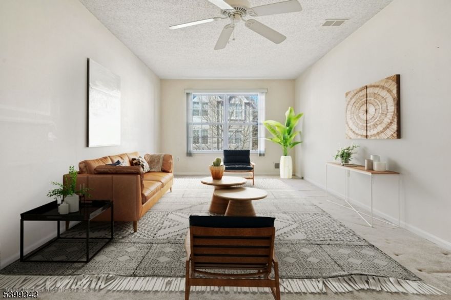 Welcome to this well maintained, sunny multi-floor condo in Village Pointe with direct access to the unit from the private garage. The first floor offers an open concept kitchen, dining and family room with expansive windows allowing for beautiful light and the convenience of a half bath. Ascend the stairs to the second floor and the gracious size primary bedroom suite that features a large ensuite bath with double vanities, shower and soaker tub, two closets, one of which is a walk-in. A generous size second bedroom is well served by the hall bathroom and completing this level is the large laundry room. Enjoy carefree living in an ideal location near shopping with easy access to major highways.