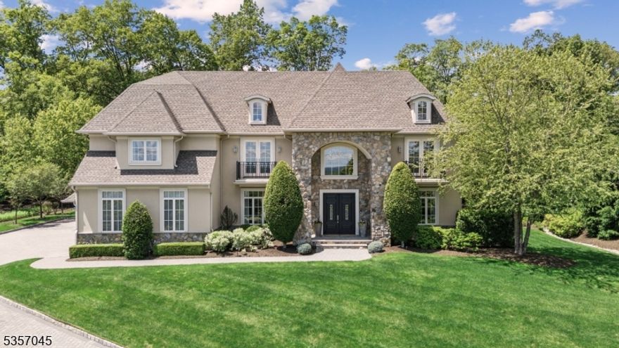 Luxury, Privacy & Views! A better-than-new 6BR, 6 BA custom home set high on a private cul-de-sac with sweeping mountain views. Designed with elegance and quality throughout, this exceptional residence features custom millwork, cherry hardwood floors, soaring ceilings, and oversized windows for abundant natural light. The gourmet kitchen features premium appliances, designer cabinetry, and a spacious center island, perfect for everyday living and entertaining. The second-floor primary suite features a luxurious sitting room with a gas fireplace, a balcony, and stunning views. All baths feature high-end tile and designs. The expansive, fully finished walk-out lower level with 10' ceilings features a separate private entrance, new home theater, wine cellar, and more. Additional highlights are numerous, including a new Sonos sound system, a whole-house generator, a finished garage, and professional landscaping. All set in a tranquil neighborhood just minutes to Lake Valhalla, major highways, and the Towaco train station. A rare opportunity to live in one of Montville's most desirable locations. A very special home.