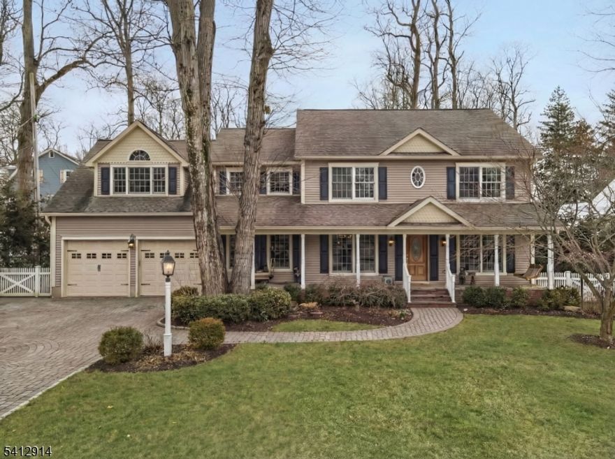 PRIME LOCATION in the heart of the coveted Rolling Hill neighborhood, this exceptional residence, sitting on .79 level acres and offering 4 spacious bedrooms and 3.1 baths - with an updated kitchen and finished basement! - is the perfect blend of space, luxury & convenience! The beautifully reimagined open-concept kitchen (2020) features a 6-burner Viking range with dual oven & Sub-Zero fridge and flows seamlessly into both the formal living room and a vaulted-ceiling informal living space - an entertainer's dream with built in Bose speakers and flooded with natural light by a wall of windows! A formal dining room with backyard access, private office/flex space and abundant California Closets custom storage complete the expansive first-floor layout. Double glass doors lead to a massive backyard entertaining space, featuring a covered deck seating area, firepit pavers patio, hot tub, outdoor shower, and double treeforts. A detached cottage with vaulted ceilings and utilities in place presents a rare opportunity with endless possibilities - in-law suite, luxury gym, studio or garage. The oversized primary suite boasts vaulted ceilings, multiple sitting areas and a luxurious updated bath (2021), creating a serene private retreat. Three additional bedrooms, an oversized hall bath and convenient second-floor laundry complete the upper level. With close proximity to the town pool, tennis courts, ALL schools, and train station, this prime-location property is truly not to be missed!