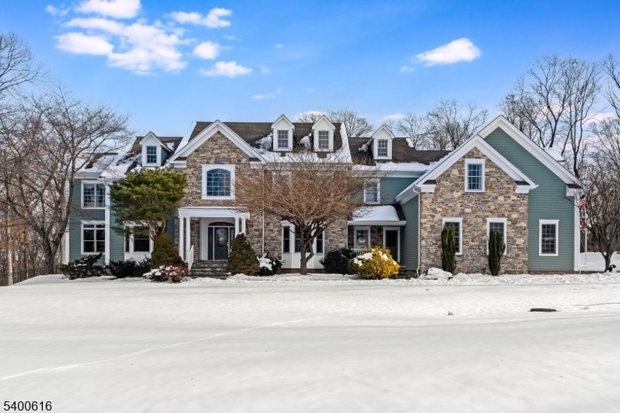 Set against a backdrop of rolling countryside and mature landscaping, this exceptional property offers the rare combination of privacy, space, and refined country living. Thoughtfully sited and designed, it provides a true sense of retreat while remaining within convenient reach of everyday amenities and major routes that the community of Basking Ridge is known for.The residence features warm, inviting living spaces with a natural flow for both daily living and entertaining. Abundant natural light, well-proportioned rooms, and quality finishes create an atmosphere that feels comfortable yet elevated. The layout supports both quiet moments at home and effortless gathering spaces.