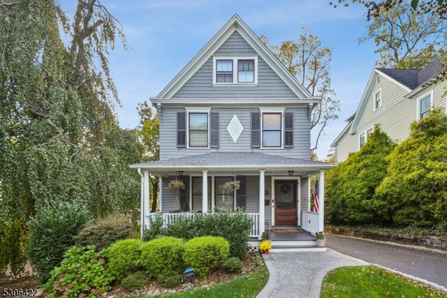 Beautifully UPDATED Colonial/Victorian blending timeless character with today's most desirable upgrades in sought-after Millburn. This meticulously maintained and thoughtfully expanded home (large 4-story addition!!) offers exceptional space, comfort, and functionality just moments from two vibrant downtown (Millburn & Maplewood), top-rated schools, and easy NYC access. The stunning eat-in kitchen was fully renovated in 2024 with elegant white Omega cabinetry, sleek quartz countertops, premium Thermador cooktop, & KitchenAid stainless appliances. The open floor plan flows effortlessly into a spacious great room, where oversized picture windows showcase peaceful backyard views and fill the space with natural light. The private primary suite addition offers a peaceful retreat with a custom walk-in closet and spa-inspired bath featuring a double vanity and multi-head walk-in shower. A third-floor suite provides flexible space for guests. The finished lower-level recreation room?complete with a kitchenette, half bath, & laundry?serves as both an entertainment space and an aid to daily living. This versatile space leads directly to the patio and yard, while a dedicated mudroom provides convenient access to the driveway. Enjoy professionally landscaped grounds, paver and bluestone walking paths, paver patio, private backyard, whole-house generator, EV charger, 3-zone HVAC, smart thermostats, reverse osmosis system (2024), new roof (2025). A rare opportunity at 84 Cedar Street.