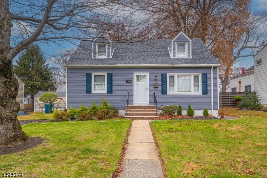 Welcome to 1305 Sunnyside Ave, Plainfield, NJ!This charming 4-bedroom, 1-bath home offers incredible value with a finished basement and a spacious backyard perfect for entertaining, gardening, or play. Located on a quiet residential street, this home provides comfort, convenience, and room to grow.