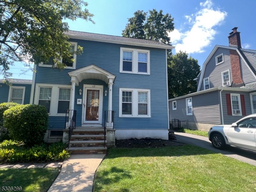 Well maintained, 3 bedroom, 1 full and 1 half bathroom home in a deal and convenient location just off Rt 10, about blocks away from NJ Transit direct train to NYC. Close proximity to schools, shopping, grocery stores, other amenities and major highways. Main level offers new carpeting with a spacious living room with a lovely stone fireplace and adjacent room that can be used as an office or flex space.  A separate dining area and a spacious eat-in kitchen with access to a fenced patio and detached garage.  Upstairs 3 bedrooms with hardwood floors throughout and a full bathroom with tub shower.  Additional living space in the 3rd level offering a large room tan could be used as a family or playroom. The basement level you find the laundry area with washer and dryer, o1 half bathroom, utilities, and plenty space for storage with independent access to the back patio/backyard.