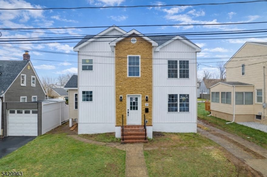 Welcome home to fully renovated colonial house in heart of Avenel, walking distance to NJ transit station. This home features 3 bedrooms 2 full bathroom with fully finished basement. Step into welcoming foyer which leads to warm, bright living room. Kitchen features quartz countertop with stainless steel appliances and modern cabinets. Dining rooms is spacious which can accommodate large gatherings. 2nd floor consists of 3 spacious bedrooms and 2nd full bathroom. Luxury vinyl floor runs through out the house. Central heating and cooling system.  Property has a detached one car garage and long driveway which can accommodate multiple cars. Conveniently located close to near schools, shopping centers and multiple train stations for easy access to trains heading to Newark, New York and Philadelphia.