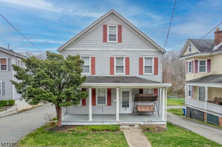 Take advantage of all that Morristown has to offer with this 3-bedroom, 1 and a half bathroom colonial home less than a mile from the Morristown Green. Backing to Burnham Park with lower Morris Twp taxes, this home offers a large living room and dining room with an attached deck on the main floor. Downstairs is the kitchen, den or dining space, a half bath, laundry/utility room and a walkout to the patio. Upstairs are three bedrooms and a full bathroom. The location is ideal, close to town, backing up to the tranquil Burnham Park that has a major rejuvenation project slated. There is a small yard, an oversized garage for storage, and off-street parking. The home offers lots of storage with a full walk up attic and utility room.