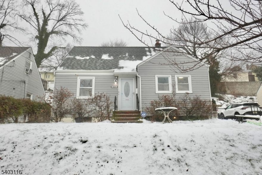 Cape Cod home in a prime Belleville location, minutes from shopping centers, dining, and everyday conveniences, and close to Nutley. This property offers four bedrooms, hardwood flooring throughout, and a functional layout with room for updates. Enjoy peaceful morning views overlooking an open field, with the home situated behind Belleville High School in a desirable residential setting. Additional features include central air conditioning and easy access to major commuter routes. A great opportunity to own in a well-located Belleville area. Schedule your private showing today.