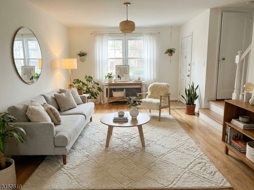 Welcome to this charming brick townhouse, perfectly situated in the Vibrant Arts District! Just a stone's throw from the town pool & surrounded by popular spots like Salvage Cafe, a florist, an ice cream shop, and various eateries, this location offers both convenience & a lively atmosphere. Enjoy townhouse living at its finest-Spacious Rooms and Nobody Living Above You! The kitchen has a brand new stainless steel refrigerator & dishwasher. The spacious rooms feature beautiful light hardwood floors. The unit overlooks a serene grassy courtyard. Commuters will appreciate the nearby jitney service to the train station. Heating is included and parking is in town lot just steps away for $20 @ vehicle. This affordable unit also boasts an in-unit washer (Coin W & D also available in complex as well) , a full attic for ample storage, and a shared basement area. Step outside your back door where a gas grill makes for perfect summer barbecues! Don't miss out! Please submit an "NTN" application or Tenant Application w/supporting documents to learn more about making this lovely townhouse your new home.