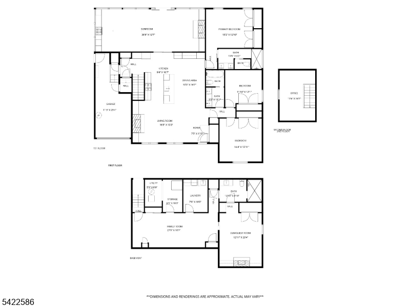 .6 miles to town/train - Residential