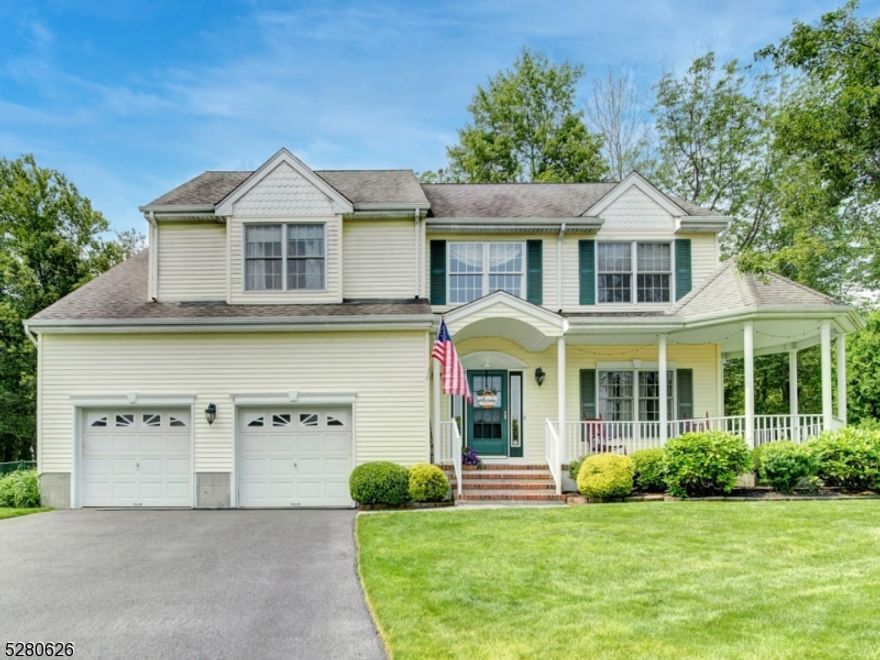 Welcome home to this well maintained colonial situated at the CENTER OF A FLAT CUL DE SAC. This home features 4 beds and 2.5 baths. First floor has two story foyer entrance, spacious kitchen, family room with fireplace, formal living & dining rooms and powder room. Sliders off kitchen bring you to private, tree lined, fenced yard. Second floor boasts a primary suite with vaulted ceiling, two very large walk in closets, dressing area and full bath with soaking tub, dual vanity and shower. Three other bedrooms, main bath and convenient laundry room complete the second level. This home also features two zone heat/ac. First floor unit was replaced in 2017 with a high efficiency system. ALL PUBLIC UTILITIES HERE! Conveniently, located near major roadways Routes 46,80,10, 206, mass transit, shopping, restaurants & parks.