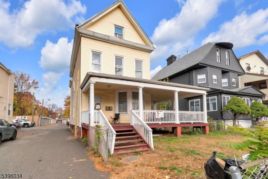Welcome home to 195 Park Ave in Orange, NJ a beautifully renovated two-family residence located in the desirable Seven Oaks/Transit Village area. This turnkey property features brand-new kitchens with quartz countertops, shaker cabinets, and modern finishes throughout. The 1st-floor unit offers a spacious kitchen, an updated bath, and one large bedroom. The 2nd-floor unit, a duplex layout, includes three bedrooms, two full baths, and a newly updated kitchen, providing generous living space ideal for larger households.Additional features include parking for up to four cars, a shared driveway, separate utilities, and a full basement for storage. Perfect for owner-occupants or investors, this property offers the opportunity to live in one unit and rent out the other for additional income. Conveniently located near multiple parks, shopping areas, schools, and NJ Transit trains and buses with direct service to NYC, this home combines comfort, convenience, and rental potential. A must-see for buyers seeking a fully updated multifamily in a prime Orange location.