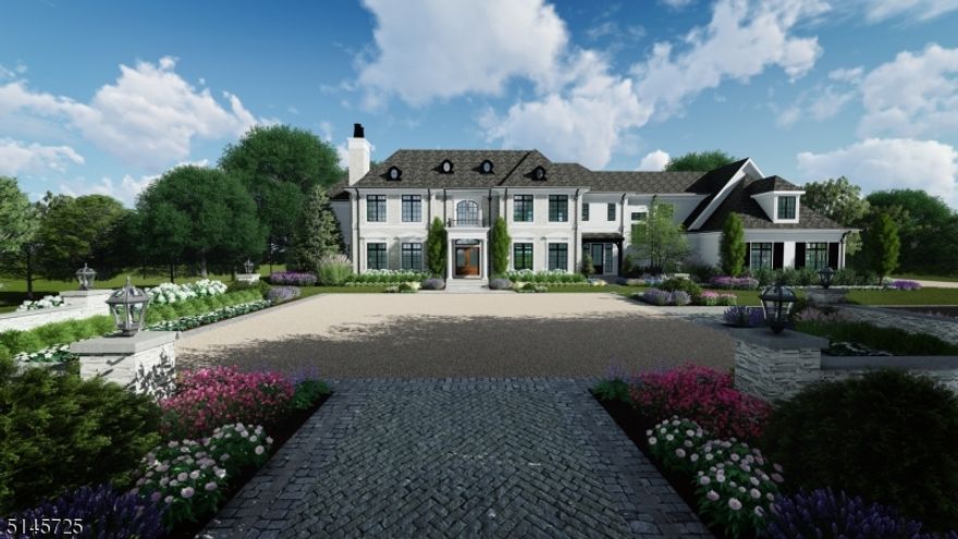 This is the home you have been waiting for. 7,000 sq ft of absolute luxury with all the bells and whistles, this majestic, elegant Chateau is nestled on almost 4 acres of wooded land at the end of the cul de sac in one of Montville's most desirable communities Bear Rock Estates. BRAND NEW CONSTRUCTION!!! Building has not started yet, there is time to customize, pick out finishes, colors, add a pool and more. This mansion has is all, great room, 3 fireplaces, dramatic curved staircase, 10 ft ceilings, bar/game room, library, covered porches, butler's pantry, breakfast room and more. If you can think it, it has it or the builder can create it! Luxurious primary suite with massive WIC, full bath with stall shower and soaking tub. All bedrooms have walk in closets and en suites. Basement is 3600 sq ft, totaling about 10,600 sq ft entire home. Convenient location, short walk to Pyramid Mountain, Masar Park and easy access to highways, shopping and more. Come see all that Montville Twp has to offer, from top rated schools to 5 star restaurants, cozy downtown and easy access to buses/trains to NYC, you will not be disappointed.