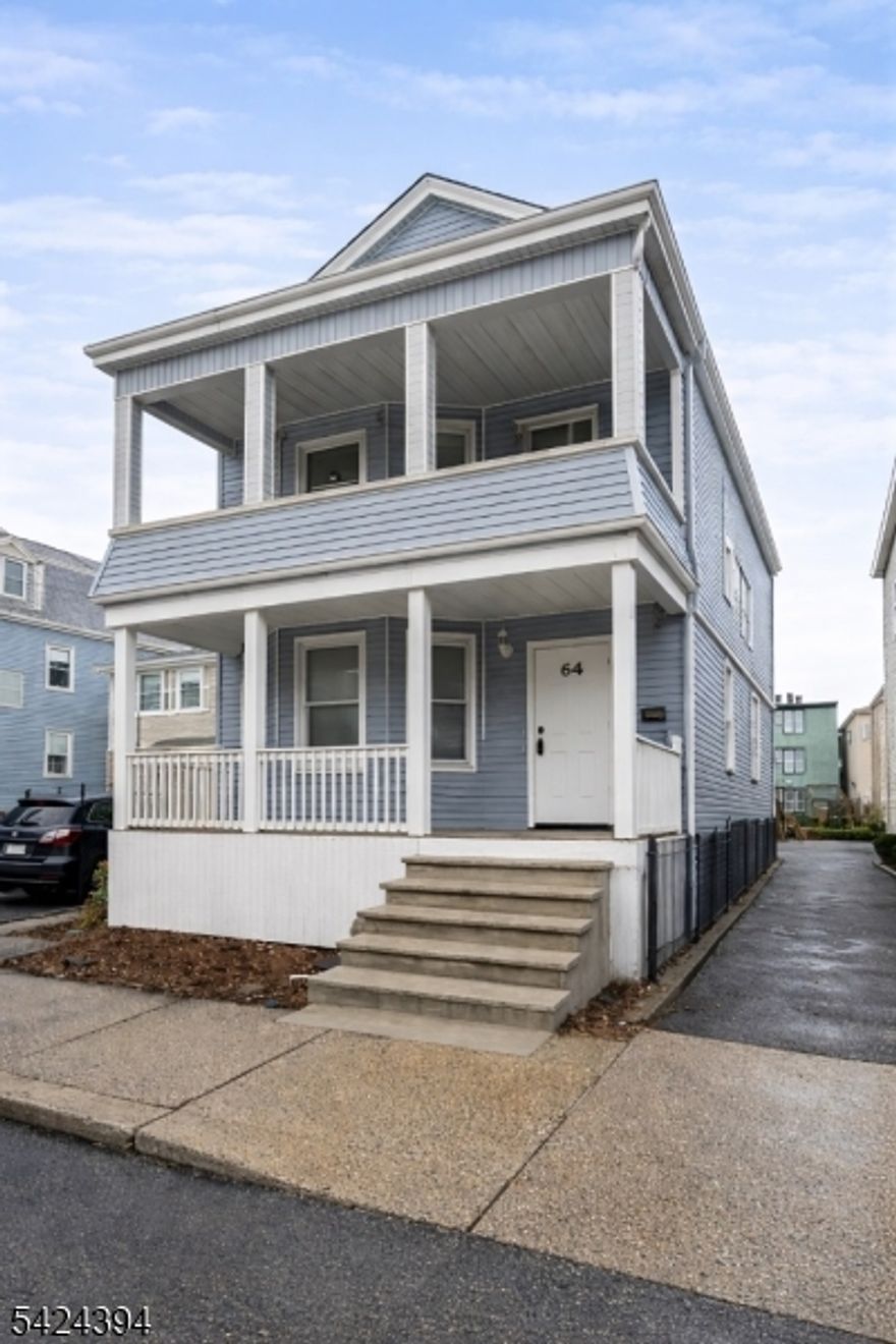 Stunning fully renovated home located at 64 N 13th St in Newark. This move-in ready property features everything brand new with modern, high-end finishes throughout. Enjoy a spacious and open layout filled with abundant natural light, perfect for both comfortable living and investment. Ideally located near public transportation, shopping, schools, and major highways for ultimate convenience. A must-see property that won't last!