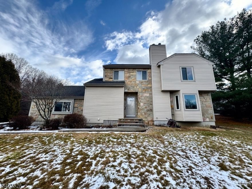 Great Rental Opportunity, Spacious Newly Renovated 4 Bedroom Single Family Colonial Home in Hasting Square neighborhood, Long Valley ....  New Kitchen and Baths as well as furnace/ac for efficiency.   Private yard space with large deck.  2 car garage, generous size driveway offering plenty of parking. The home features an unfinished basement which can accomodate plenty of storage.  Highly Rated Long Valley school system as well as ideally located near shopping, restaurants and highways.  Tenant has access to the community amenities include tennis courts, an outdoor pool, and playground.