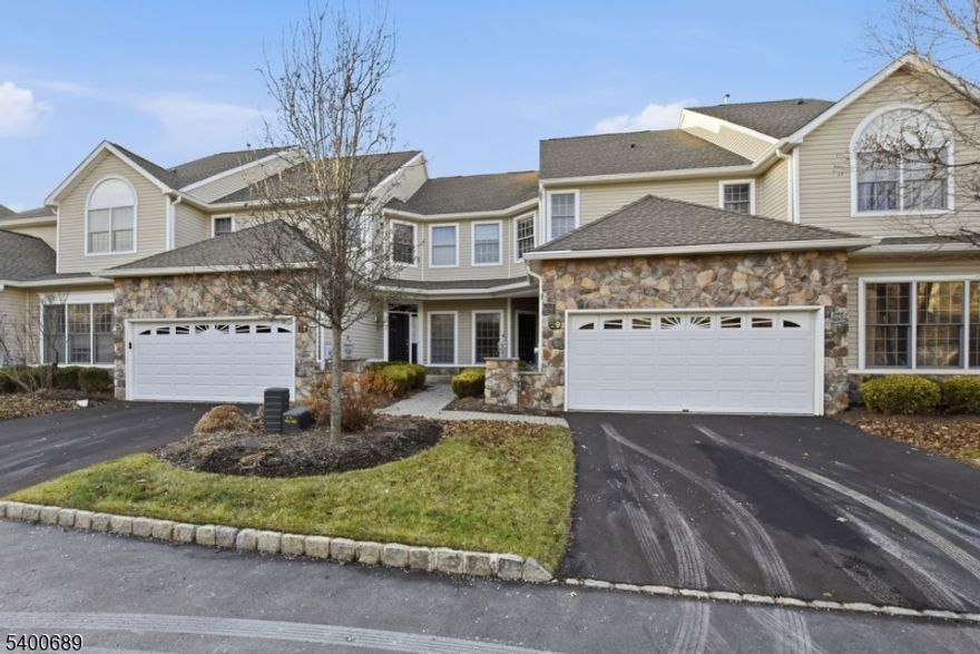 The ONLY townhome available for rent in the sought after 'luxury gated community - Fairways'. Spectacular home with privacy & serene views! Gorgeous Riviera townhome provides the best of both worlds - Benefit of amenities of townhome community-Pool, tennis court, gym, party room & school bus pick up combined with the feeling of living in an independent home with a walkout lower level! The entryway opens onto a den/office on the left & leads to the oversized living & dining rooms which overlook the deck & private property. The eat in kitchen with cherry cabinets & granite counter tops is located conveniently off the dining room & hall. Access to the deck is from the living room. Enjoy the changing seasons from the privacy of your deck. The 2nd level has 3 spacious bedrooms & 2 baths. Fabulous master suite with 2 walk in closets. Exquisite master bath with custom vanities. Finished walkout lower level provides a whole extra level of living space with a recreation room, another bonus room, full bath & patio. Grade level 2 car garage. Hardwood floors, recessed lights, new deck, new water softener & new dishwasher. EZ commute to NYC - Bus stop outside Fairways. Jitney for NYC. Close to Livingston town center, fine area restaurants, shops on Route 10, Costco, Target & Lifetime Fitness. Sought after town, highly rated School district. Extraordinary townhome in a desirable community