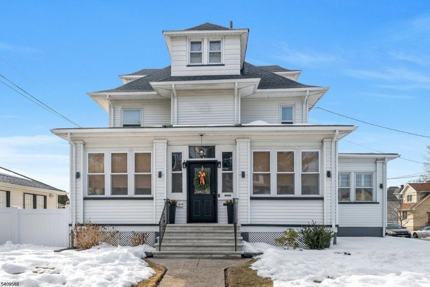 Charming and well-maintained Colonial offering three bedrooms, one full bath, and two half baths, thoughtfully designed with all hardwood floors throughout. This home features a spacious, oversized one-car garage, a finished basement, and a finished attic. Set on a 0.13-acre lot in a desirable Clifton neighborhood, the property boasts new windows, aluminum siding, and easy access to major highways. The separate dining area and clean, move-in-ready condition create a perfect balance of comfort and functionality. An ideal opportunity for homeowners seeking a combination of classic charm, practicality, and a convenient location.