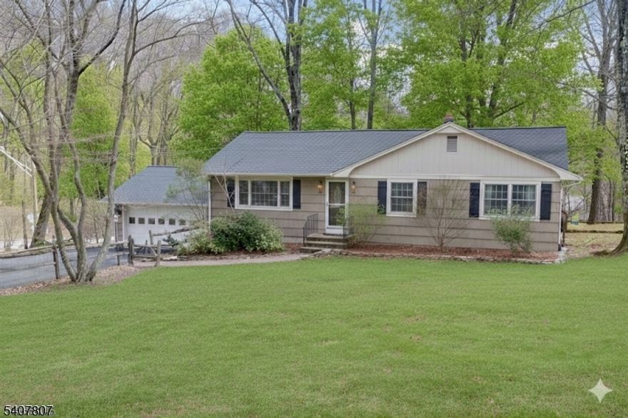 Desirable Burnham Park ranch thoughtfully maintained and move in ready with a two car garage.  Conveniently located just minutes from downtown Morristown, Burnham Park pool, shopping, dining, recreation, and the NYC direct train.  The main level features bright living room, formal dining room, and an updated kitchen with access to the deck for easy indoor-outdoor living.  Also the three bedrooms and two full baths include a primary suite with an updated bath & sliding doors to the backyard deck.  Hardwood floors, recessed lighting, fresh interior paint and many updated appliances add modern appeal throughout.  The expansive finished lower level offers flexible space. A potential fourth bedroom, multiple bonus rooms ideal for work, hobbies, or recreation plus laundry & storage.  Enjoy outdoor living on the deck. Room for gardening!  Double driveway with a 2 car garage complete this exceptional opportunity. BEST & FINAL OFFERS DUE TUESDAY, FEBRUARY 17th, by 12Noon. See Media for Attachment - RELOCATION DOCS must accompany your purchase contract. Quick close possible.