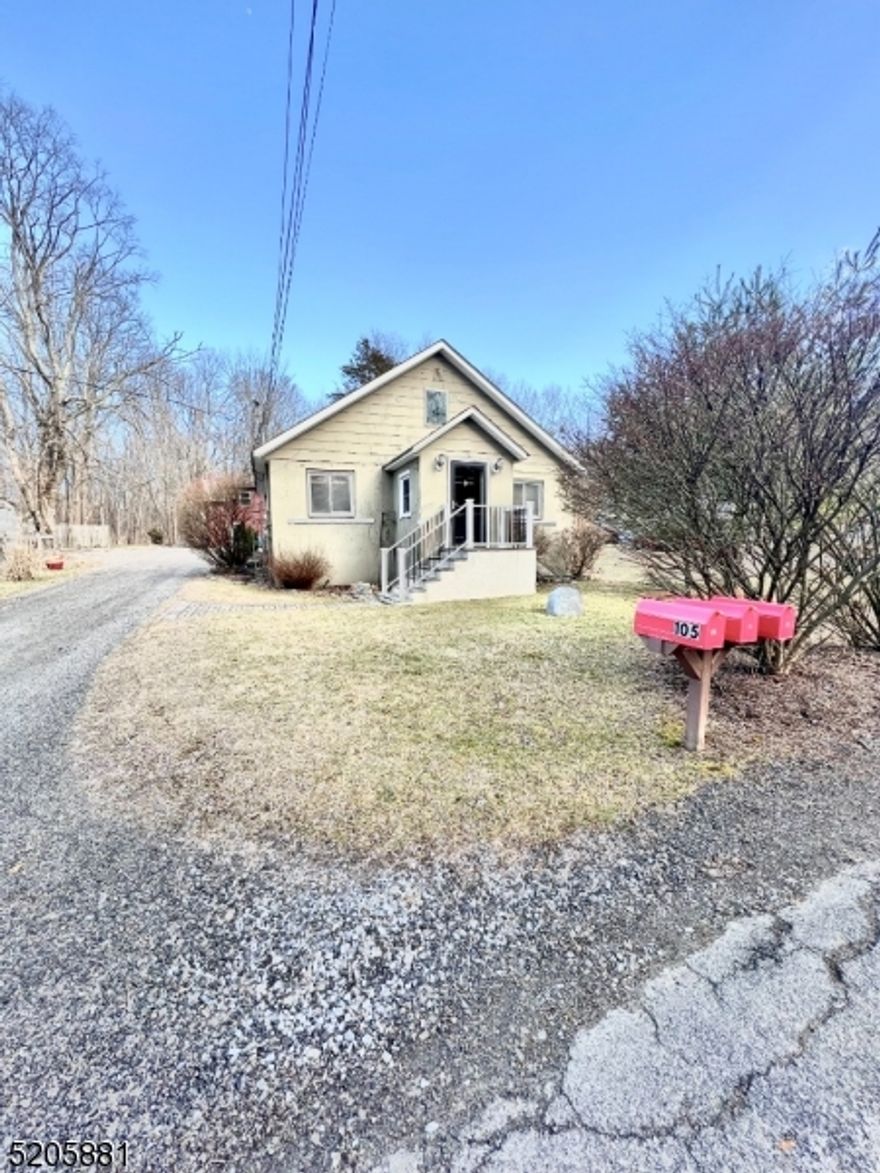 This 4 bedroom detached home has so much to offer. This main house unit offers nice size rooms. Starting with back entrance/mudroom eat in kitchen, w/gas stove, refrigerator, dishwasher, microwave and radiant heat in the floor, dining room, large living room, 3 / 4 bedrooms,laundry room, with washer and dryer, small room could be used as office, pantry or whatever you like, basement for storage, back patio, Detached garage for storage and big backyard. There is a large fenced in area of the yard that is shared by other two back units, back patio side yard and front of house belongs to the front tenants. Home has been professionally cleaned and ready for it's new tenants. Home is close to Shopping, restaurants, gas, Lake Aeroflex and Kittatinny State Park offering year round recreation.