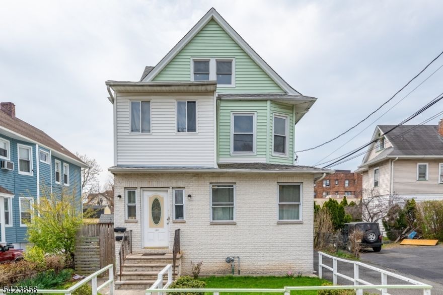 Welcome to 129 Howard Ave in Passaic, NJ! This well-maintained multifamily home offers spacious living with 3 bedrooms and 1 full bath in each unit perfect for both investors and owner-occupants. The first-floor unit features direct access to a fully finished basement, providing additional living or recreational space. The second-floor unit includes a bonus room and a finished attic, offering even more flexibility, a home office, or storage. Conveniently located near public transportation, shopping, and major highways including Routes 21, 3, 20, and the Garden State Parkway, this property offers both comfort and accessibility. Don't miss this great opportunity! House being sold AS IS with no known issues.
