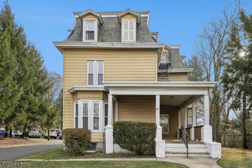 Welcome to a sun-filled & well-maintained four-unit multifamily home w/ 4 vacant units, can possibly be converted to 5 units or converted to Condo! Zoned TH3, great potential, a front lawn & backyard, located in heart of Summit, short walk to Summit Train Station & Downtown. Ideal for owners/renters who commute to Manhattan, Wall Street, etc. The Summit schools are highly rated & among the Best. The 1st flr has 2 one-bedrm apartment units. Unit A has 1 bedroom, 1 bath, & 1 living room sun drenched by panoramic bay-window. The living room & bedroom are separated by a French door. These rooms are spacious. Apartment B has one bedroom, one living room, a bath & one large kitchen w/ large dining area. The entire 2nd floor is a newly remodeled 3 bedr00m unit w/ a huge living room, ideal for owner occupancy or rental. The spaciously remodeled kitchen, the new wood floors In living room & spacious 3 bedrooms add to the charm of this beautiful unit. The coffered ceiling adds to the beauty of this unit. 2 baths, 3 bedroom rental units are rare & valuable in Summit, commanding premium rents. On the 3rd floor is the remodeled 4th unit w/new HW floors. The bedrm is & living room is spacious. The new kitchen has new appliances. This building commands premium rents due to proximity to train station & downtown. The 8 parking spaces bring in additional income, commuters prefer to rent the assigned spaces. Possible conversion to 5 units & condo plans drawn up by architect. Great Potential!