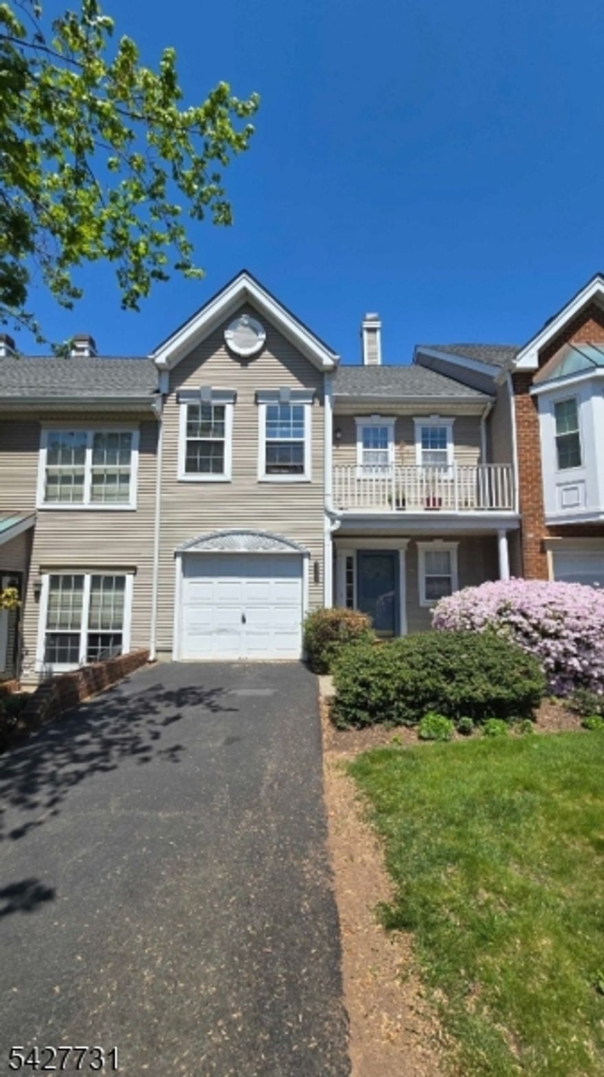 Welcome to this spacious 3 bed townhome! The first floor features an updated powder room, a sizable dining room and a bright living room with beautiful LVP flooring! The kitchen has freshly painted cabinets, stone counter tops and access to the fenced in backyard patio! The second floor features two secondary bedrooms, a beautiful full bathroom and second floor laundry. The primary suite has a vaulted ceiling, walk in closet, access to a second floor patio overlooking the front and a full, updated en suite! The home also has plenty of extra storage and an attached 1 car garage and new utilities that make the home enegery efficient. The locaiton offers easy access to shopping and major highways. The home is currently being painted and the second floor carpet will be replaced with similar flooring to the first floor.