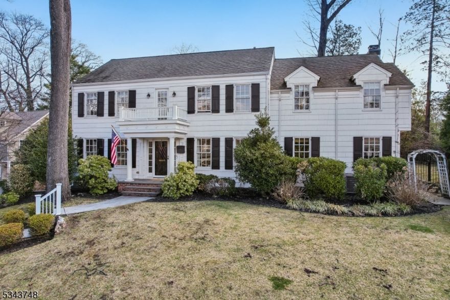 In the heart of Westfield's Wychwood section, this classically beautiful and fully updated colonial home welcomes you. Exceptional mill work, newly finished floors, updated lighting & new stairway & second floor runner are a few of the initial features to note as you enter the center hall. Formal dining room and living rooms flank the entry with a bonus office with built in shelving and french doors to the side. A gorgeous kitchen with breakfast bar opens to a sun drenched family room and fireplace. Large sliding glass doors welcome you to the private, fenced backyard and patio area. Open stairs lead to a lower level rec room with half bath. The second level hosts 4 Bedrooms & Laundry. The Primary space offers a large walk in closet and bathroom with dual sink, stall shower and soaking tub. the 3 remaining bedrooms share a hallway bath with tub/shower. This turn key home checks all of the boxes and will not last long!