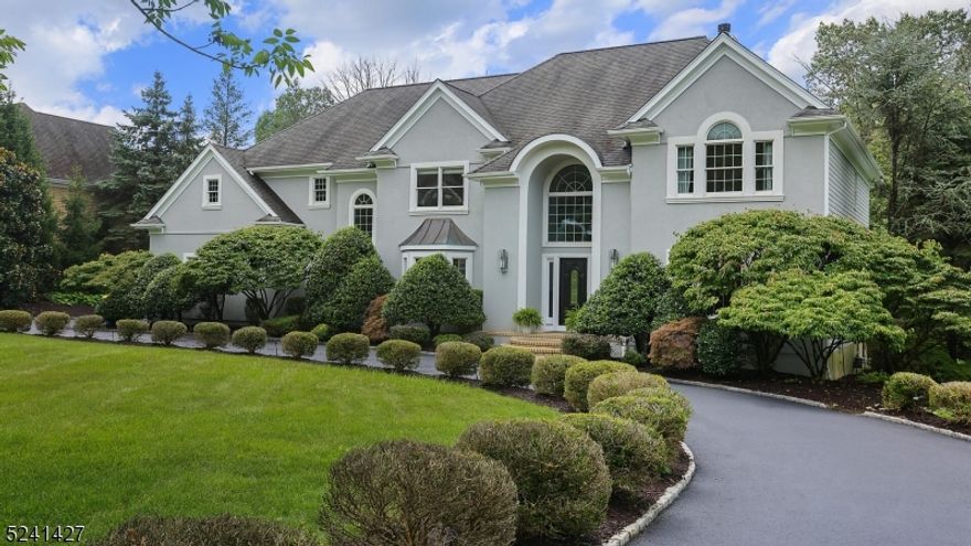 Stunning 6 BR, 4.5 BA home, nestled in the hills of Warren, offers many well appointed amenities to create ease during everyday living, as well as entertaining.  Loads of curb appeal can be found in the meticulous landscaping, real hard coat stucco facade, and expansive circular driveway.  This bright and airy home offers a warm and welcoming 2 story foyer that leads to an open floor plan kitchen, large breakfast area, and 2 story family room, complete with fireplace.  The 1st floor office/BR is the ideal work from home space, or guest suite.  Dual staircases lead to the upper level which boasts a primary bedroom retreat with vaulted ceilings, 2 walk in closets, and an oversized spa like en suite that overlooks the lush backyard area.  An oversized bedroom has the potential to be converted into an additional primary suite, thanks to its ample closet and storage areas.  The fully finished lower level boasts space for a home theater, gym, recreation, hobbies, and an office.  Decompress after a long day, or host an outdoor BBQ, along the spacious multi-level, paver patio which is highlighted by an outdoor kitchen, built in fireplace, and lots of space for lounging and dining.  Endless opportunities for memories to be made in the fully fenced in and level backyard area.  Located in an excellent school district, and within close proximity to highways 78 & 22.