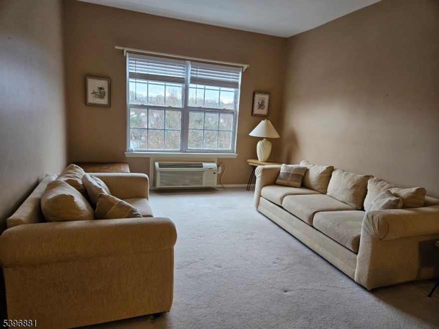 Enjoy country living with amenities and conveniences nearby! This bright  BR 2 Bth Heritage unit in Bldg 9 offers in house library, game/card room, party/socializing room within a few steps of unit! Not to mention a fitness room plus numerous gathering places throughout. Shuttle service to main shopping area of town plus monthly calendar of excursions and activities. Outdoor summer fun on site includes a sparkling pool with covered gazebos, tennis court, pickle ball, bocci, shuffleboard, picnic areas plus indoor activitie offering a huge game room with shuffleboard, billiards, darts plus various forms of entertainment in the large "ballroom"! Craft Room and a computer room too!This 3rd level home is close to elevator and main level side door opens to a short walk to assigned pkg. Freshly painted, kit w granite ctrs, newer heat pump in LR,primary suite w stall shr and 2 lg closets, 2nd BR plus additional full bth. Laundry in unit. Tenant has use of storage unit just down the hall. Only 30 mins to Bergen Co, close to shopping plus a strip mall with eateries, hair salon, drs, dentist, PT is conveniently located adjacent to community.