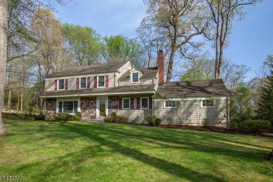 Welcome to the exquisite 16 Crestview Terrace, a charming residence nestled in the highly sought-after Convent Station neighborhood of Morris Township. This home is situated close to the Convent Station train line, providing effortless access for a commuter but still close to Morristown and all the dynamic amenities of vibrant Morristown. This is more than just a home; it is lifestyle offering convenience and community. This property presents a rare opportunity for sophisticated and comfortable living, set on a beautifully landscaped and private parcel at the peaceful end of a quiet cul-de-sac, ensuring a tranquil environment. The lot is oversized for the neighborhood. The beautiful updated kitchen with Sub-Zero and Wolf appliances, seamlessly connects to the the beautiful blue stone patio. This home is designed for modern living, offering a perfect blend of timeless style, functional design and ultimate comfort. 3rd floor offers a private playroom or bedroom with a full bath.