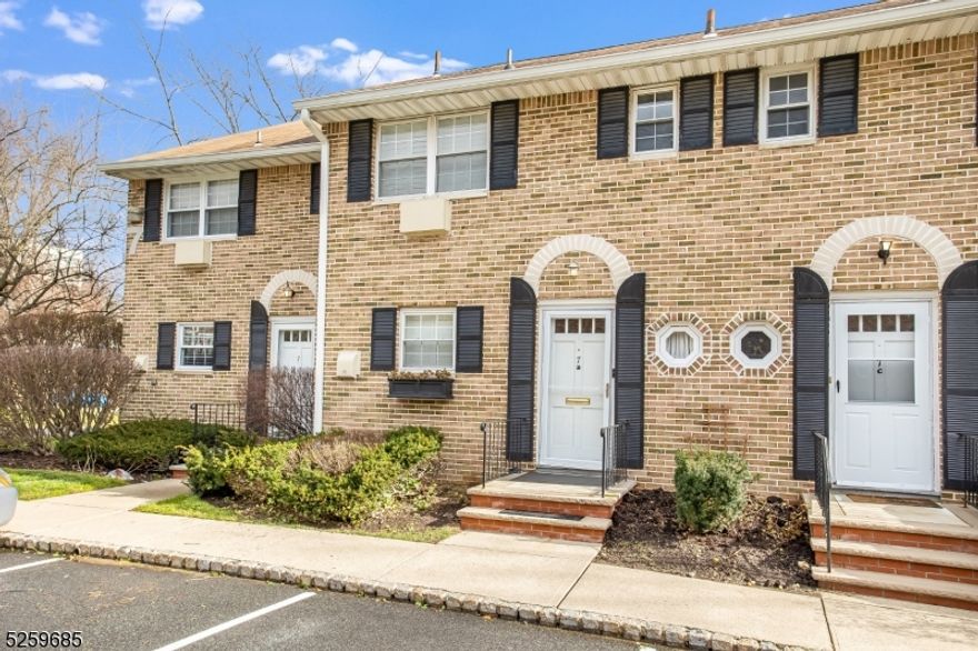 Rare multi level townhouse style unit available!  3 Floors include an unfinished basement/Laundry room, level 1 has a powder room, large living/dining room combo, powder room and storage closet.  There is hardwood under the floor in living and dining room.  The 2nd floor has 1 full bath and 2 large bedrooms all hardwood floors and extra closet space. The primary bedroom has 3 closets.  Don't miss this multi floor unit in Parson's Village.  Gorgeous large pool and beautiful landscaping make this community one of the best in Morristown for the price. Very close to Morristown Center.  The Co-op fees include exterior maintenance, landscaping, snow removal, taxes, heat, water, sewer, garbage removal & hot water.  You only pay for electric and your wifi internet and cable.  Garage parking first come first served basis for $75.00 a month