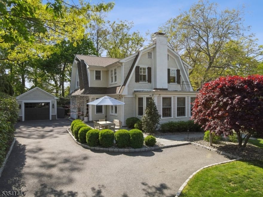 Totally updated Northside gem just blocks to downtown Summit & NYC trains is move in ready! Charming front porch enters to a lovely foyer flanked by a formal dining room and casual living/family room w/gas fireplace.  A tucked away sunroom/office w/fireplace and powder room are nearby.  A renovated EIK is chef worthy with high end appliances, larger center island and an abundance of quality custom cabinets plus a separate large breakfast area with banquette seating.  A newly added mudroom offers convenient entry from the driveway and garage. The super LUX Primary Suite w/tray ceiling, custom built-ins, walk-in closet and marble clad bath include a double vanity, shower stall & tub.  3BRS & a second updated full bath complete this level.  The lower level offers natural light, flex space for exercise/play w/a separate office alcove, plus storage and utility.  Stereo/Sonos system inside and out.  Tons of custom built-ins, hardwood floors replaced on first and second, closet organizer systems installed. Enjoy an outdoor oasis of privacy with two patios, outdoor fireplace, front porch with retractable screens and secret paths under mature landscaped property.  A location that can't be beat close to Lincoln Elementary, town, train....a home that ticks all of the boxes! Fireplaces,chimneys,flue to be purchased in as is condition. Professional pictures coming soon.