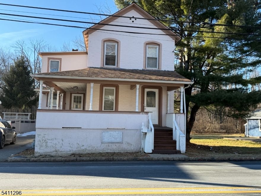 Opportunity to renovate and customize this 2-bedroom home with an additional den located in a convenient Rockaway neighborhood. The property is connected to all public utilities and offers a great layout ready for transformation.The kitchen and bathroom have been removed to the studs, providing a blank slate for buyers looking to design their own space. Additional features include an unfinished basement for storage or future possibilities and a driveway for off-street parking.Ideal for contractors, investors, or buyers looking to renovate and build equity. Conveniently located near shopping, dining, and major commuter routes.Property is being sold as-is.