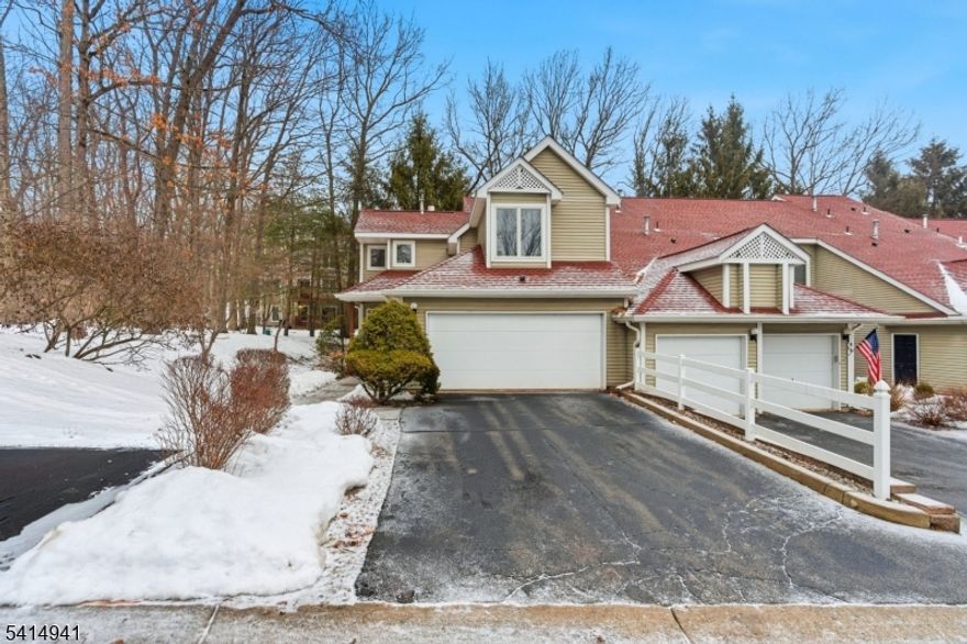 Original Owner Proud to Present... Large Dakota End Unit at End of the Street. 2 Bedrooms, 2.5 Baths. Eat in Kitchen, Separate Dining Room, Living Room with Cathedral Ceiling & Cozy Fireplace. Sliders to Back Deck. Super Well Maintained & Certainly a Pleasure to Show. Finished Basement, with Large Storage Room. Community Clubhouse, Pool, Tennis & Playground. Water & Sewer are Included in Monthly Dues. Appliances Included. Home Warranty Included.