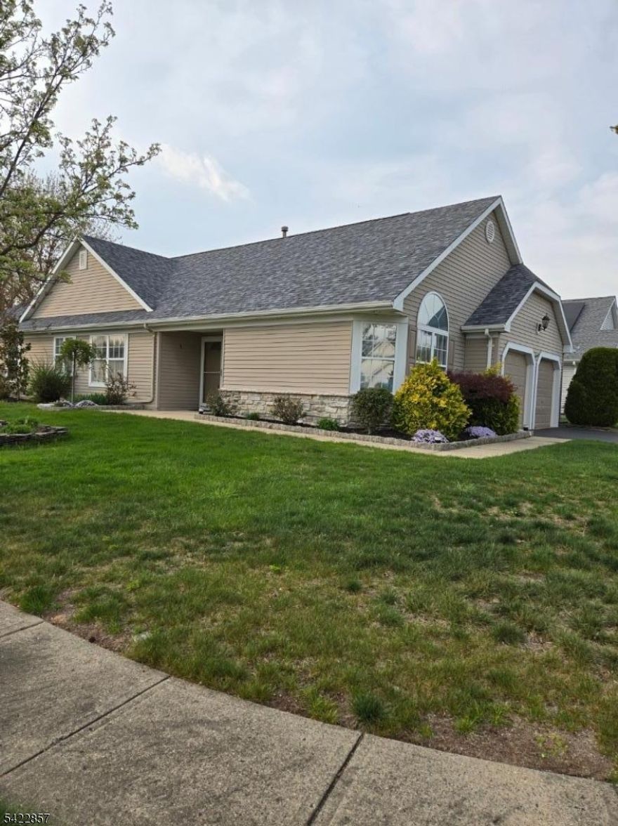 Well-maintained and updated home offering a functional and spacious layout. Features include a formal living room and formal dining room, along with an eat-in kitchen equipped with quartz countertops, updated appliances, pantry, and a newer double oven. The family room includes a gas fireplace.The primary suite offers a private bath and two walk-in closets. A second bedroom and full bathroom provide comfortable accommodations. Additional highlights include a laundry room with washer and dryer, wood flooring throughout, and a recently replaced roof.Exterior features include an attached two-car garage with overhead storage and a double-wide driveway.Located in a community offering a variety of amenities, including clubhouse activities, clubs and committees, fitness center, billiards room, indoor heated pool with whirlpool and sauna, outdoor pool, and courts for shuffleboard, tennis, pickleball, and bocce. Community also features a 24-hour guarded entrance.Conveniently located approximately 15 minutes from area beaches.