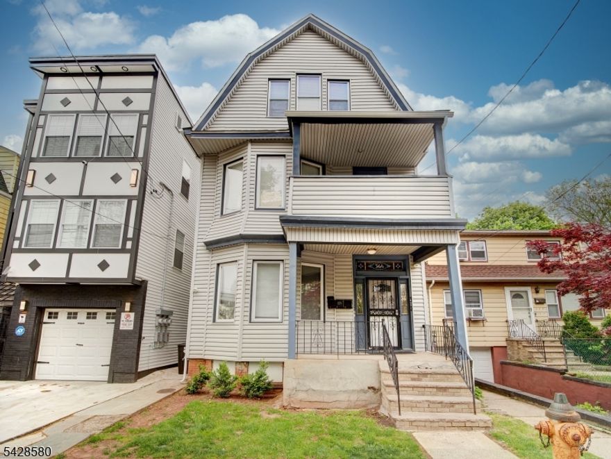 Welcome to 564 Sanford Ave Newark NJ a well maintained two family property offering strong income potential and flexible living arrangements. Unit 1 features 3 bedrooms and 1 full bathroom. Unit 2 also offers 3 bedrooms and 1 full bathroom with a similar functional layout. The property also includes a finished bonus space with additional rooms and a full bathroom. The property includes a spacious backyard ideal for outdoor enjoyment or entertaining. Conveniently located near public transportation major roadways shopping and local amenities. A great opportunity for investors or owner occupants seeking rental income potential.