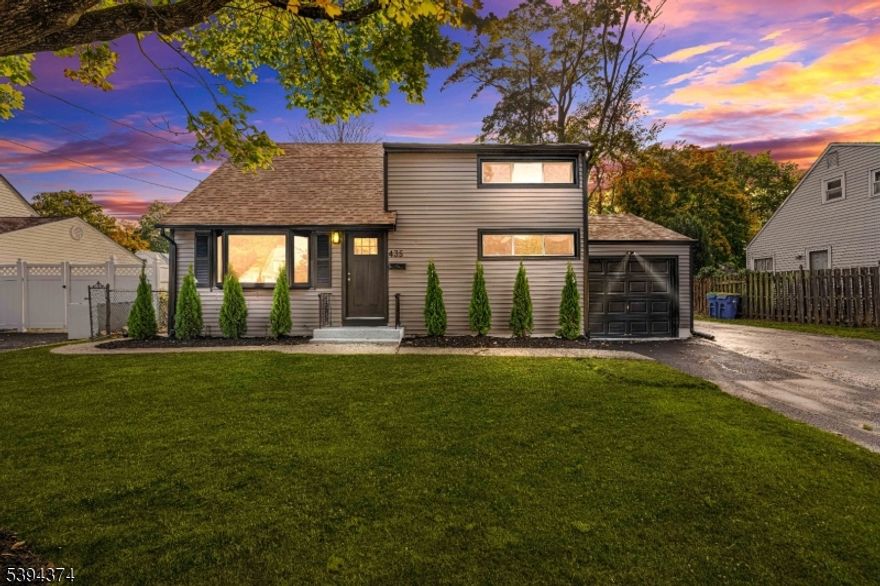 Tucked away on a quiet tree lined street, this four bedroom, two and a half bath home has a warm and welcoming feel from the moment you pull up. The exterior has been freshly updated with a clean look, an attached garage, and a fenced yard that's perfect for everyday living.Inside, the layout flows nicely with plenty of natural light, wood floors, and neutral colors throughout. The kitchen has a great look with two tone cabinets, quartz style counters, stainless steel appliances, and gold accents that give it just the right touch of character.There are two bedrooms and a full bath on the main level, with two additional bedrooms and another full bath upstairs. The basement adds even more space with a large rec room, half bath, and laundry area, perfect for entertaining, relaxing, or everyday convenience.Move in ready and close to parks, schools, and major routes, this home checks all the boxes for comfort, convenience, and style.