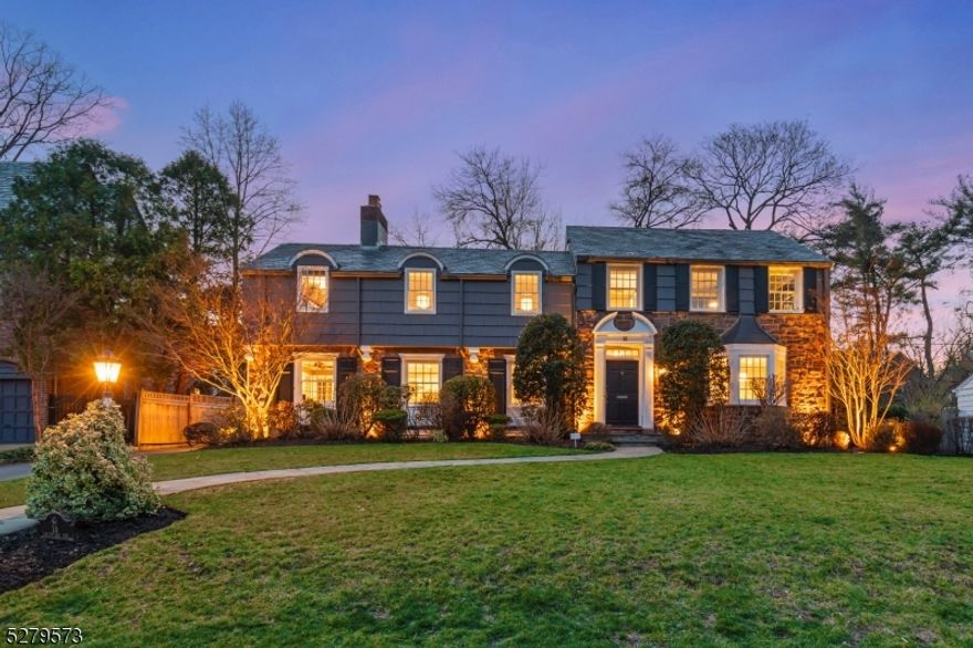 Welcome to this gem on one of Montclair's most treasured blocks.  Meticulously upgraded, this home offers a perfect blend of modern amenities and timeless elegance, with no compromise. 5 bdrms, 5 bthrms, 4 fireplaces, chef's kitchen, 2 outdoor patios is just the beginning!  Refined luxury greets you as you enter the foyer. Dinner parties begin in the chef's dream kitchen with Wolf, Sub-Zero, Miele and Dacor appliances, & flow seamlessly from the sun-drenched dining room to a crackling fire in the living room. A family room off the kitchen opens to a bluestone patio w pergola perfect for stargazing. Upstairs, the  primary suite is a showstopper, bathed in light, featuring its own FP and dream walk- in closet. The new master bath is a sanctuary punctuated with a soaking tub, Italian marble, dbl vanity, heated flrs. and walk-in shower with multiple shower heads & heated towel warmer. Four more bedrooms are smartly laid out on this flr, including an Au Pair suite with bath. Forget the notion of "basement"  as you enter the  lower level with its enormous entertainment room,  play area, wet bar, exercise room and exquisite spa bathroom. Marvin Signature windows throughout, integrated Sonos audio indoors and out, wi-fi sprinkler system, new HVAC, outdoor stone & granite kitchen with pro grill, dramatic landscaping lighting, & more. All of this in the coveted Fairway neighborhood, a block from 2 idyllic parks and close to Upper Montclair NYC trains, restaurants, shopping and schools"