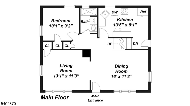 Main image without alt text