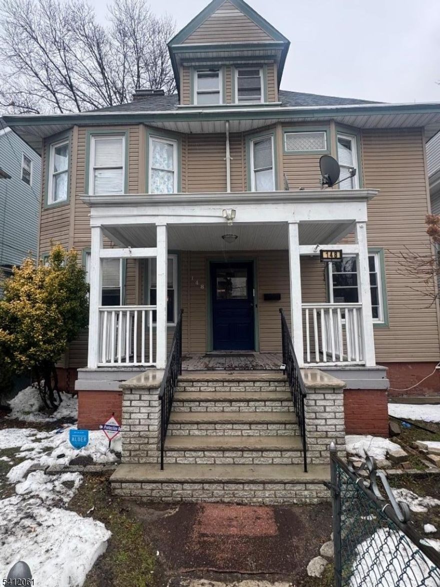 This Home has timeless character the high ceilings, original details, and spacious layout made it feel special right away. The location on North Essex Ave is convenient to major highways, shopping, and NYC transit. Strong rental demand in the area, good cap potential, home has a historic appeal.
