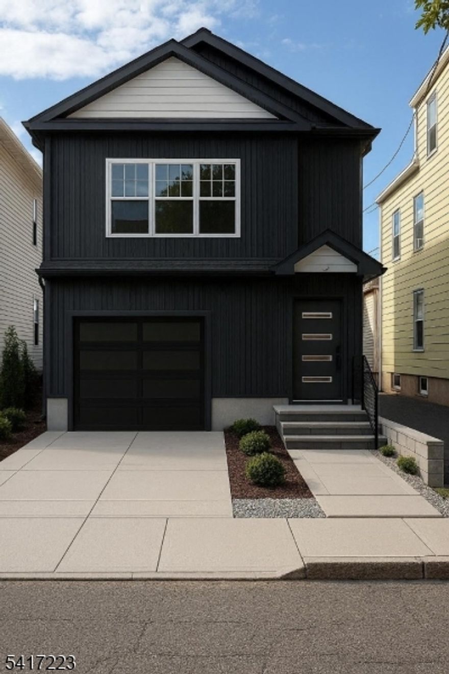 Brand New Construction in Belleville! This stunning 3-bed, 3-bath home offers modern finishes, a private garage, and thoughtful design throughout. Enjoy spacious living and a prime location close to public transportation, shopping, and parks.