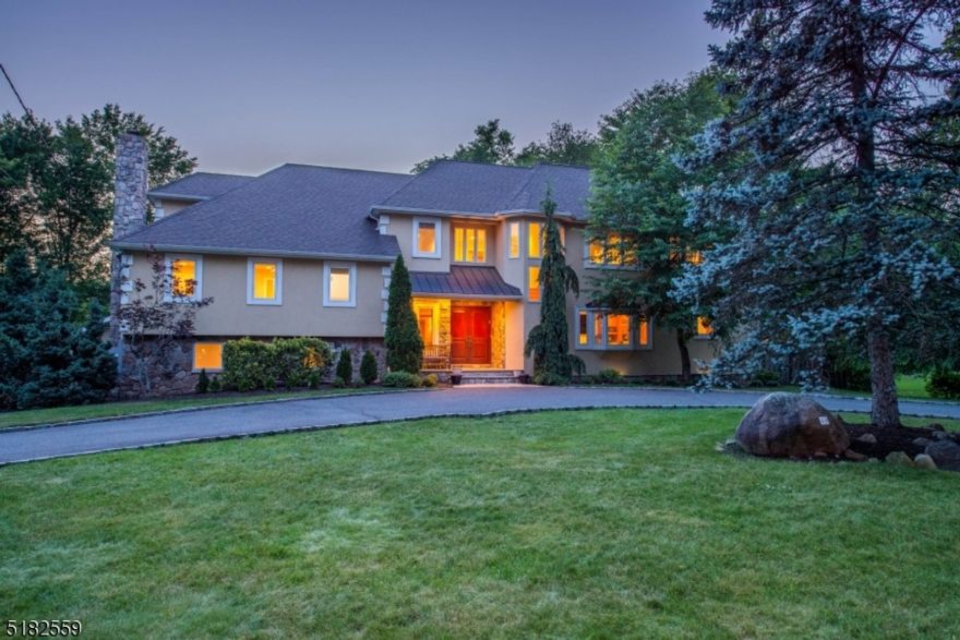 PRESTIGE of COVENTRY and GRANDNESS of EUROPEAN style 5 Bedroom + 5  Bath COLONIAL w/over 5000 Sq Ft of Living Space.  Beautiful RESORT GROUNDS incl Completely Renovated HEATED POOL . Be Wowed by TRULY GRAND FOYER! ENOURMOUS 550sq ft ALL CUSTOM Kitchen with SEATING for 20. Enjoy VIEWS of the PATIO & POOL thru French Doors and Sliders from FORMAL Dining, Living and Family Rooms. GREAT ROOM with ARCHITECTURAL CEILINGS offer more Backyard Views. Cozy MASTER SUITE features Oversized JETTED TUB, BIDET, walk-in Outfitted Closet and TRAY CEILING + Stunning BARNEY like Walk in FULLY OUTFITTED Closet off Master Suite.   Exceptional Features: CATWALK overlooking 2-Story FOYER, 1 GAS + 1 Wood Burning FIREPLACES, Italian PORCELAIN Bathrooms, HARDWOOD floors throughout. GRAND and BACK STAIRCASES.  Close proximity to all that Livingston has to offer! MOVE RIGHT IN & ENJOY LIFE!