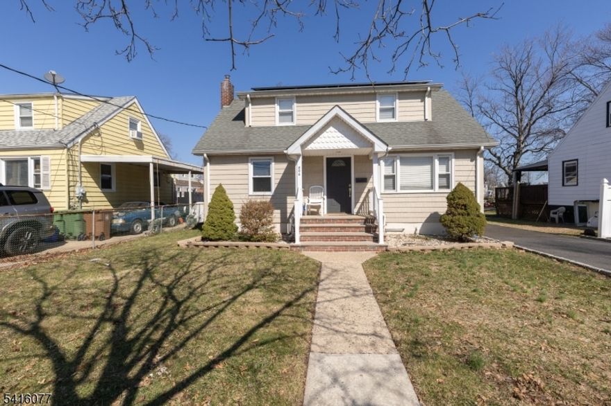 Ready to move in four bedroom 2 full bath cape-code waiting for new owner. The main level feature an open concept living and dining area. Slider from dining area lead to rear deck to enjoy mornings and entertaining your guests. The full finished basement with tiled flooring has second full bath. Water heater is 4 years old, solar panels was installed in 2021 keep your electric bill low.Good size two car garage is located in the rear of the property. No flood zone.