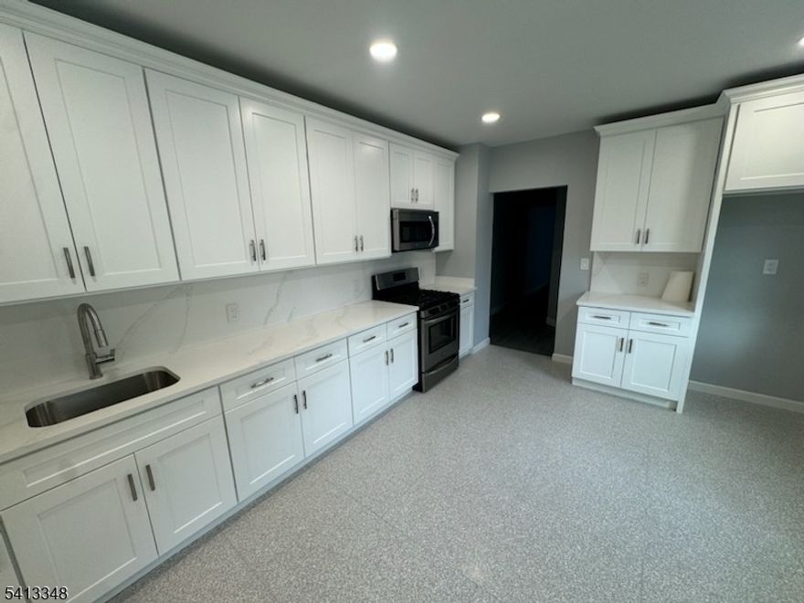 812 Bayway Ave. Unit 1A. Prime location in Elizabeth near Goethals Bridge supporting excellent commute to NYC and all commuter routes. Easy access to public transportation, and close proximity to Newark Airport. This brand new unit offers 2 spacious bedrooms with a flow of natural light, 1 full bath, a bright living area, a functional eat-in kitchen with ample cabinet storage, and luxurious countertops. In the rear, off-street parking is available. The space is huge and well maintained.