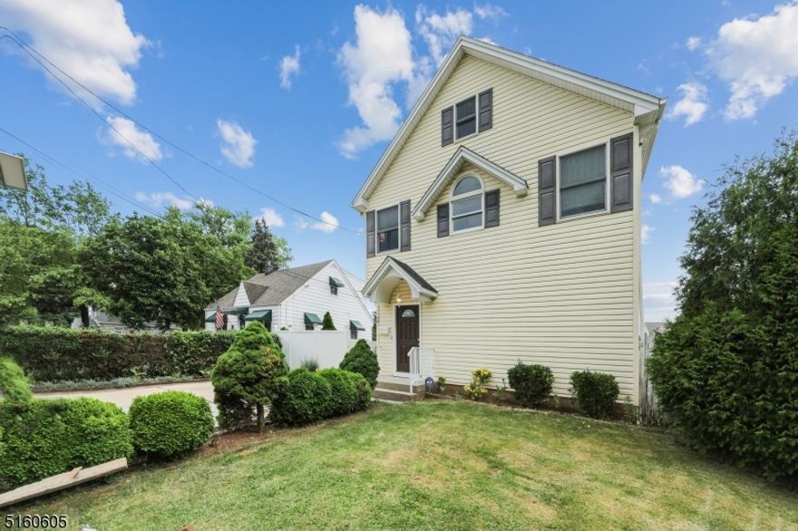 Welcome Home! This recently updated custom home welcomes you in. Upon entry you are greeted with a convenient mud room, leading into the spacious and bright living room. The open layout living flows into the kitchen and dining room with hardwood floors throughout. Two full size bedrooms and a renovated full bath on the first floor is perfect for multi-generational living. Upstairs you will find four oversized bedrooms, including a full master suite complete with a private bath and a walk in closet. This home is features a fully finished basement that includes a workshop, den, and laundry room with plenty of storage space. Off the of kitchen you will a beautiful deck and an expansive back yard perfect for entertaining! You don't want to miss this home on a quiet street in the heart of Edison! Easy access to NYC trains and buses. Approximately 2174 sq. ft of finishing living space!!