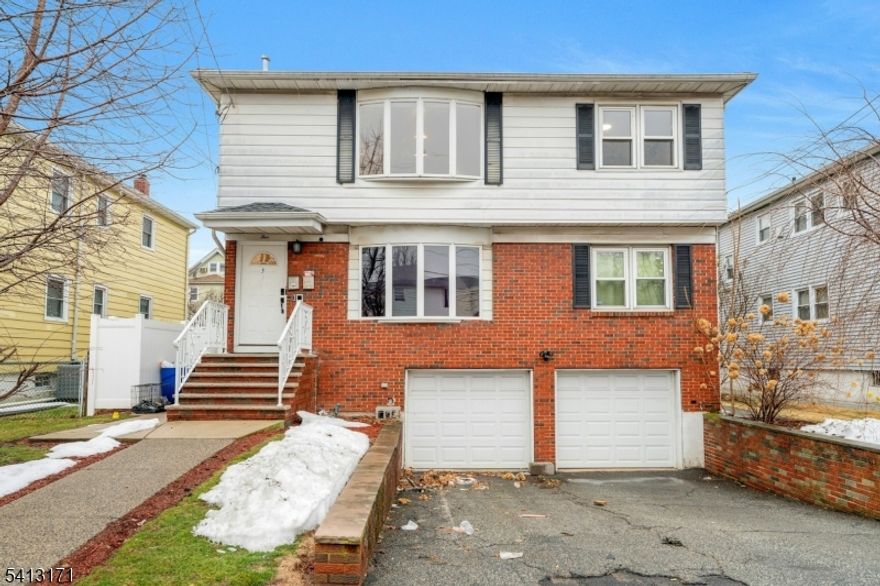 Two family house on a Cul-de-Sac! Each unit has living room, dining room, full kitchen, full bath, bedroom and large primary bedroom.  Finished basement with 1st floor unit.  Summer kitchen, laundry room and another full bath in the basement. Both Units have HVAC (forced hot air and Central air) House is on a large lot with a attached 2 car garage and parking for 2 cars in the driveway.