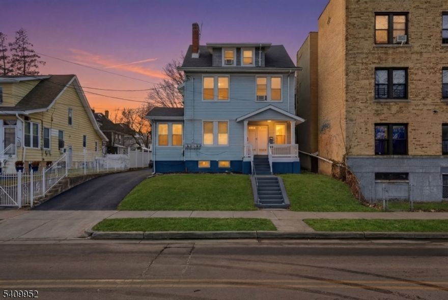 Welcome to 575-577 Sandford Ave, Newark, NJ " A Rare 3-Family OpportunityThis well-maintained legal 3-family property offers a total of 8 bedrooms and 3 full bathrooms, presenting exceptional income potential or an ideal house-hacking opportunity for owner-occupants.In addition to the generous bedroom count, the home features multiple bonus rooms throughout, offering flexibility for home offices, guest rooms, storage, or additional living space   a major advantage for today's buyers seeking versatility. The property includes radiator heating, separate utilities, and a large unfinished basement with abundant space and storage potential, perfect for additional organization or future possibilities. Enjoy a spacious private backyard and an oversized driveway   a rare and valuable feature in Newark. Strategically located with easy access to the Garden State Parkway, I-78, Newark Liberty International Airport, public transportation, shopping, and a short commute to NYC.Whether you're looking to generate rental income or live in one unit while collecting rent from the others, this is a strong income-producing property in a high-demand area